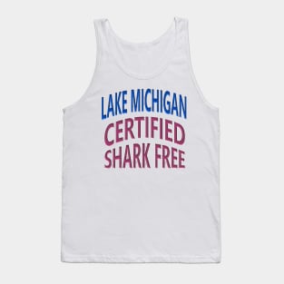 Lake Michigan - Certified Shark Free Tank Top